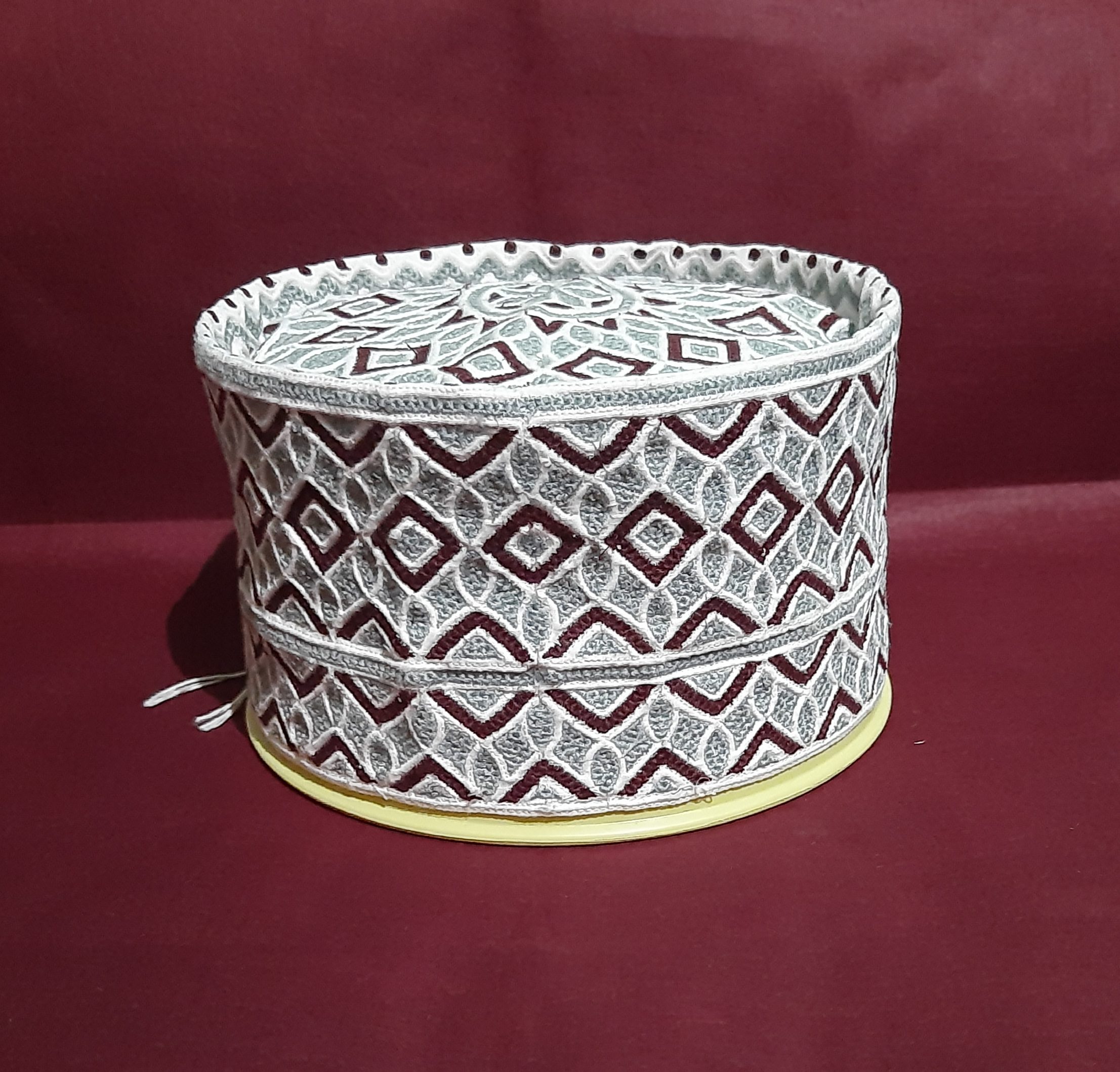 New Original Omani Barkati Cap Soft Cotton Material modal no. 109 Size 21.5 (Barkati Topi)