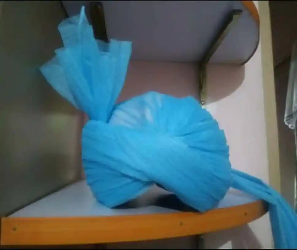 Sky Blue Azhari Imama