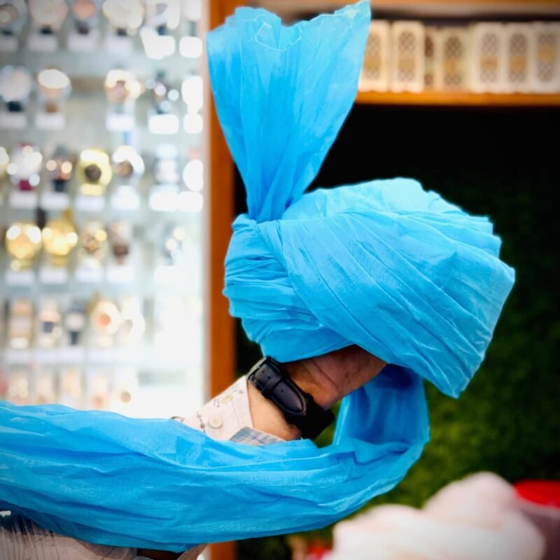 Sky Blue Azhari Imama