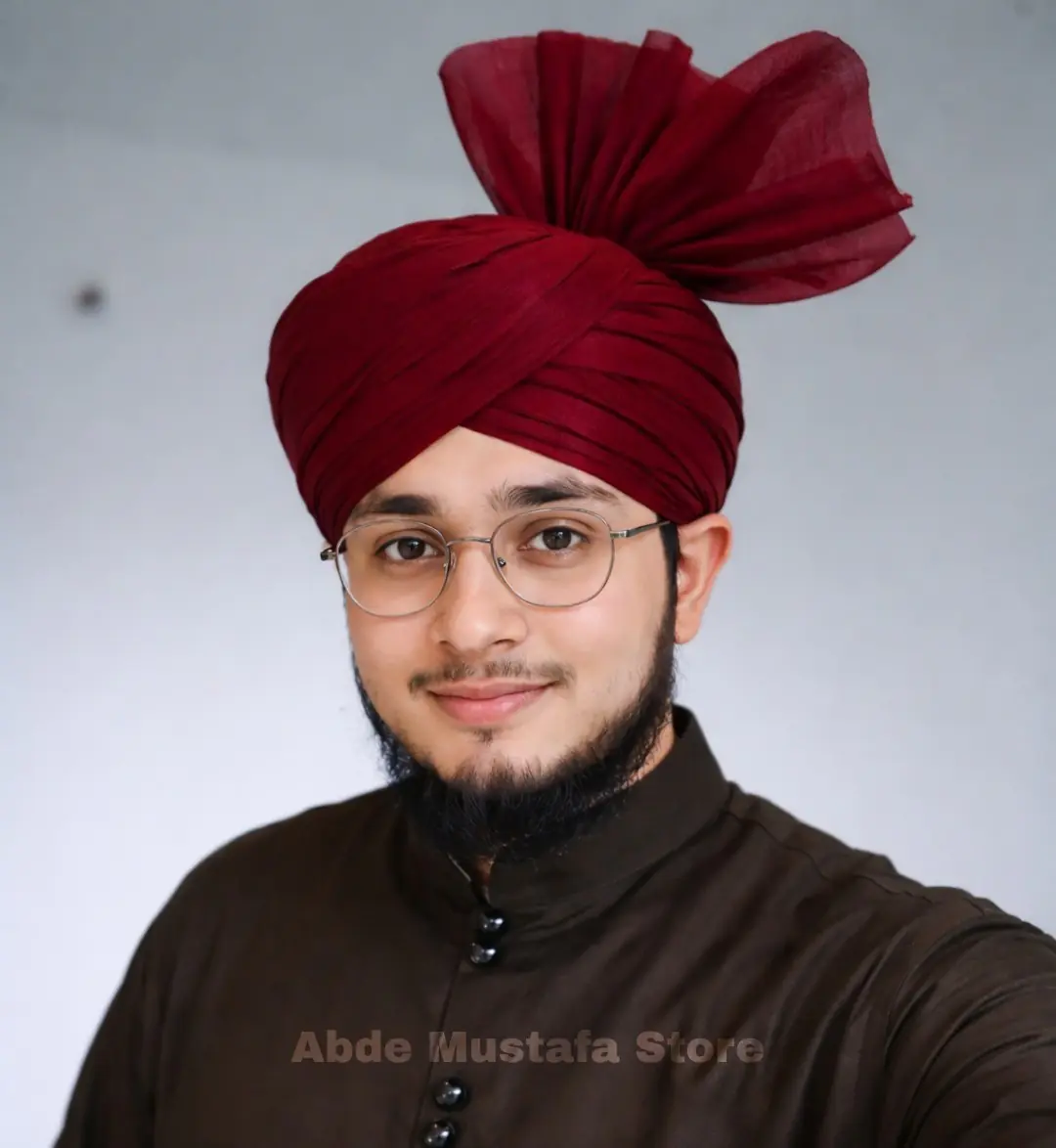 maroon imama Maroon Colour Azhari Imama