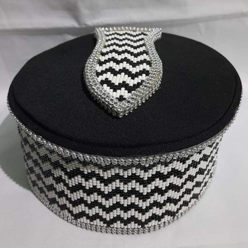 Gumbad E Ala Hazrat Cap With Nalain Paak Abde Mustafa Store (Model No. 1508)