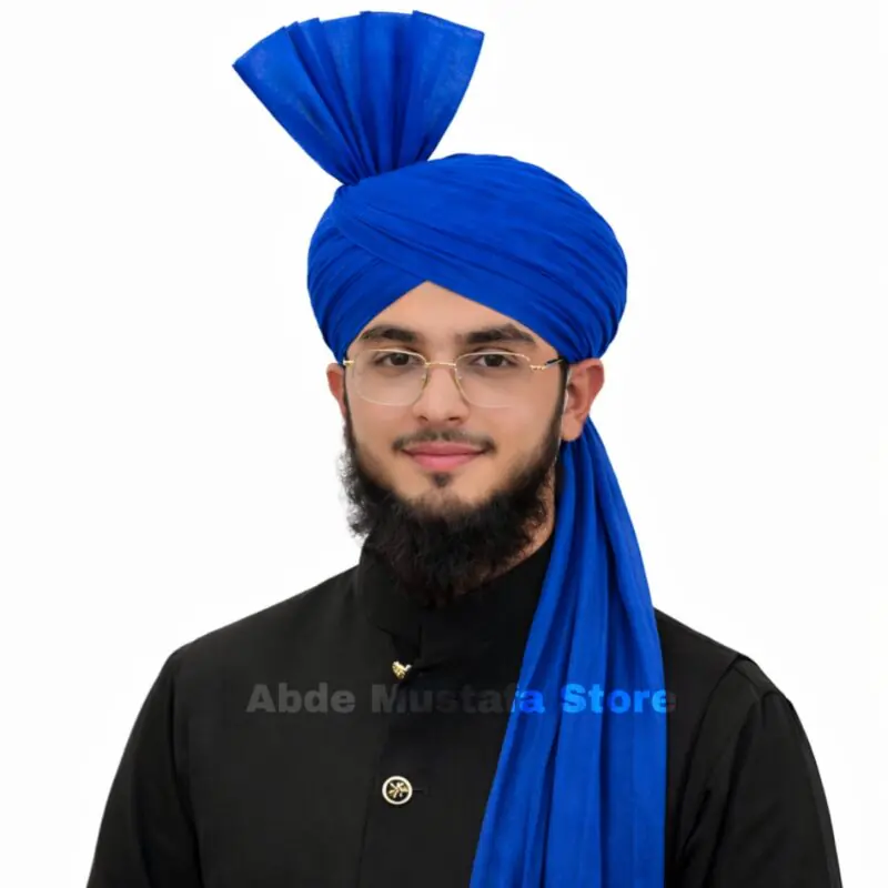 Blue Colour Azhari Imama