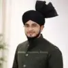 Black Azhari Imama Turban