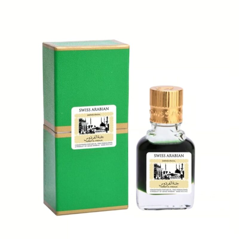 Swiss Arabian Jannatul Firdaus Attar 9ML Green