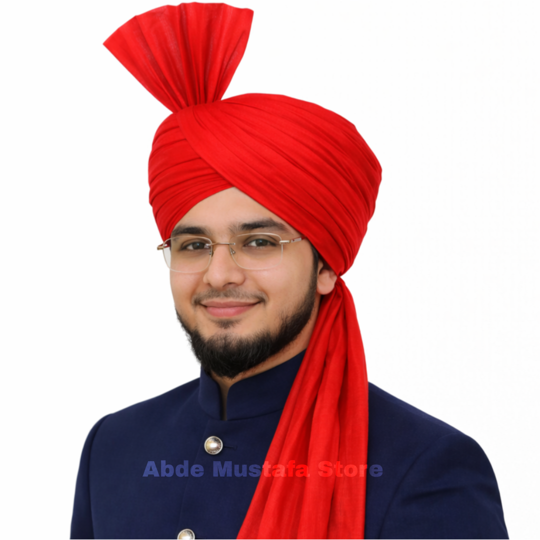 Red Imama (2) Azhari Imama Sharif