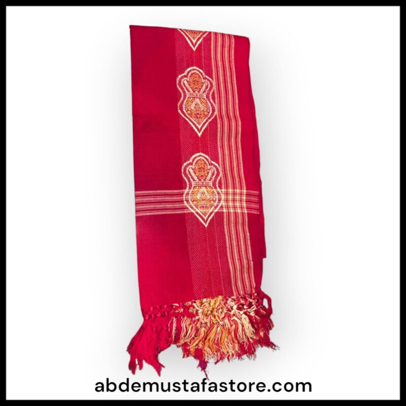 Nalain Paak Showl Red Colour