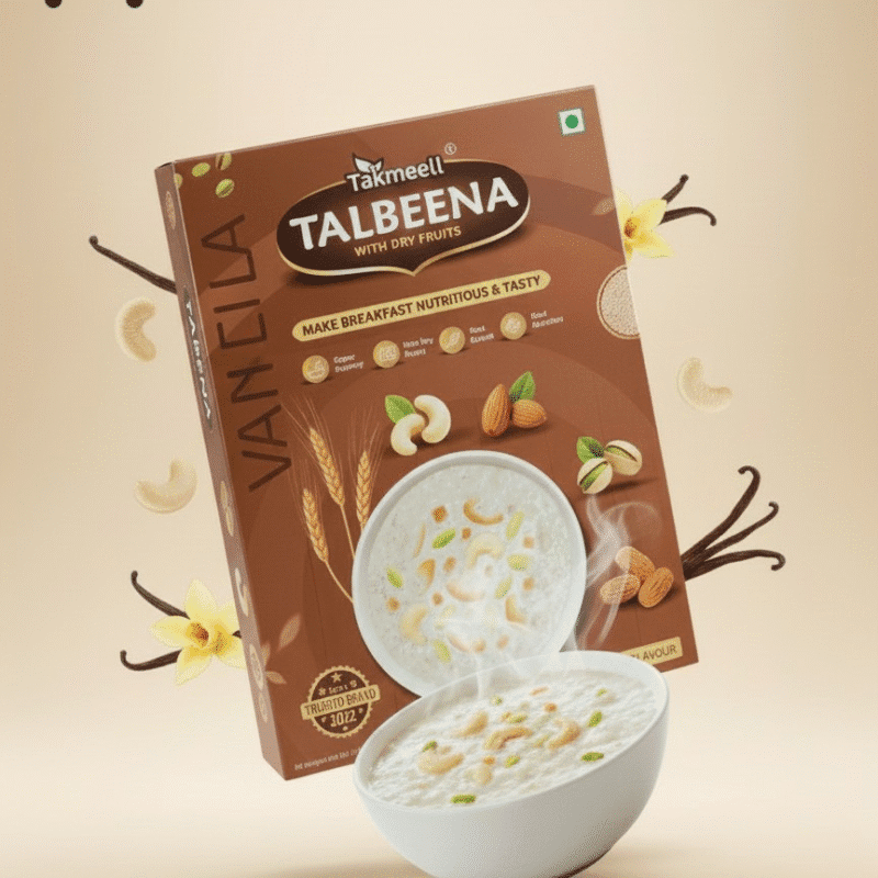 TALBEENA – A Light & Nutritious Barley-Based Breakfast Mix (250g)