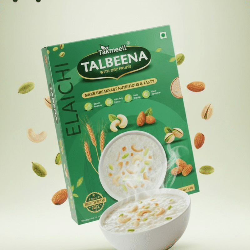 TALBEENA – A Light & Nutritious Barley-Based Breakfast Mix (250g)