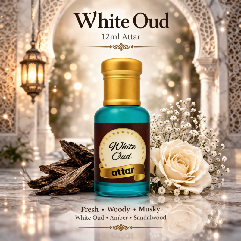 White Oud Attar Perfume