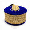 Royal Blue Velvet Kufi Cap