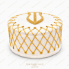 White Velvet Islamic Cap