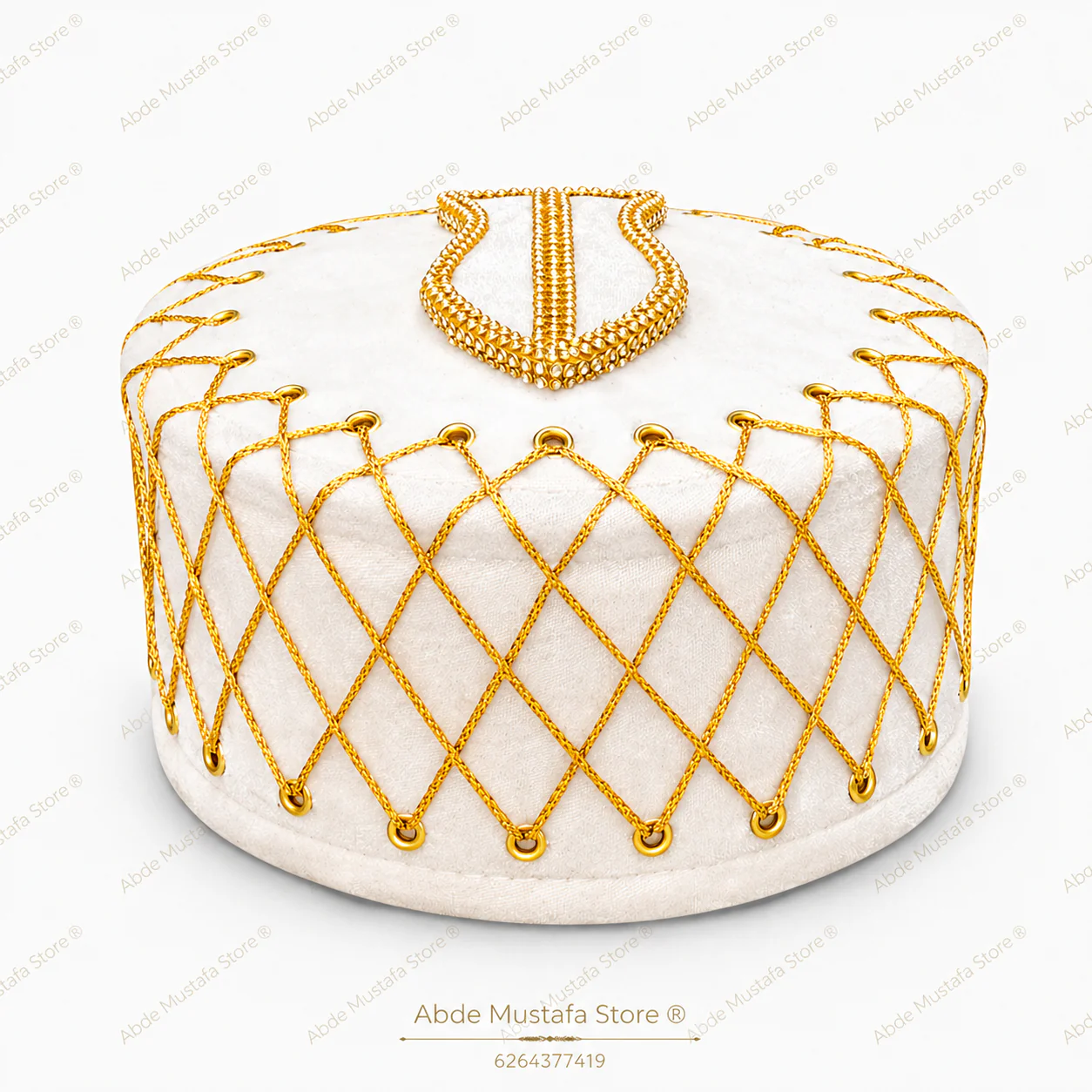 Velvet Islamic Cap