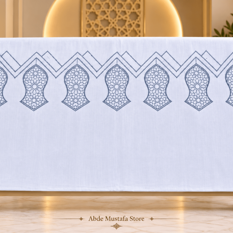 Lavender Grey & Black Embroidery Imama