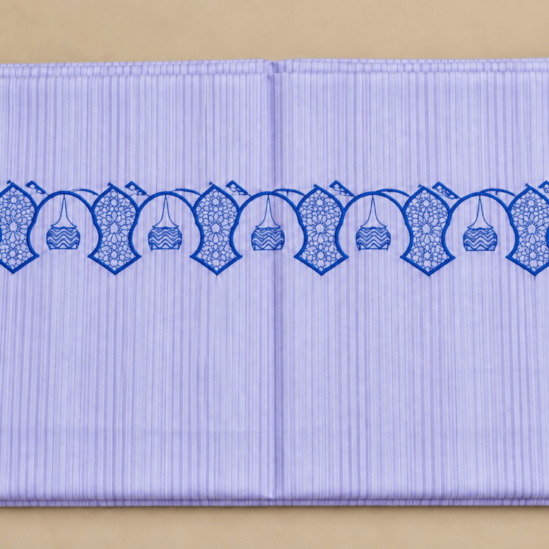 Lavender & Blue Embroidery Imama