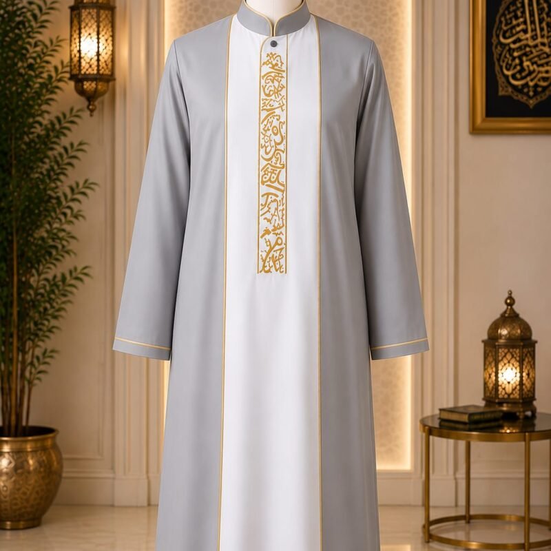 Grey Coat Style Jubba